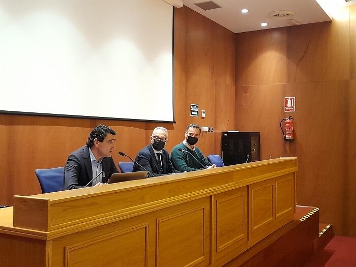 Un momento de la reunión