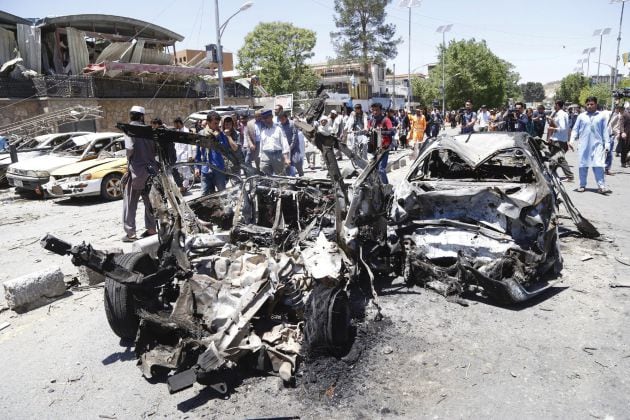 FOTOGALERÍA | Masacre terrorista en Kabul.