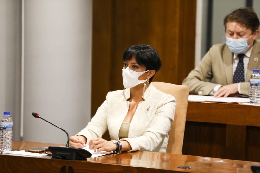 Rosa Luna, portavoz del PP en el Consejo Comarcal