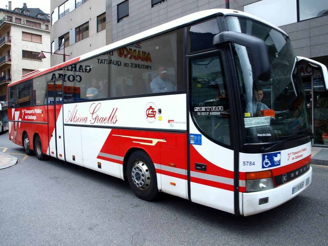 Un autobús d'Alsina Graells.