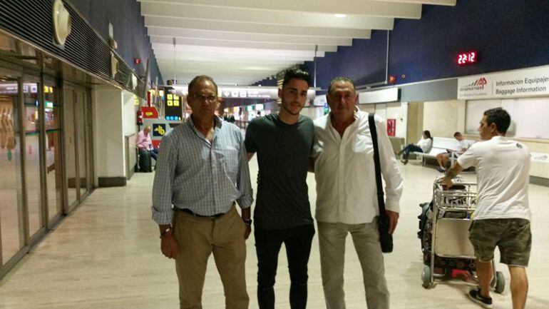 Momento de la llegada de Arsen a San Pablo.