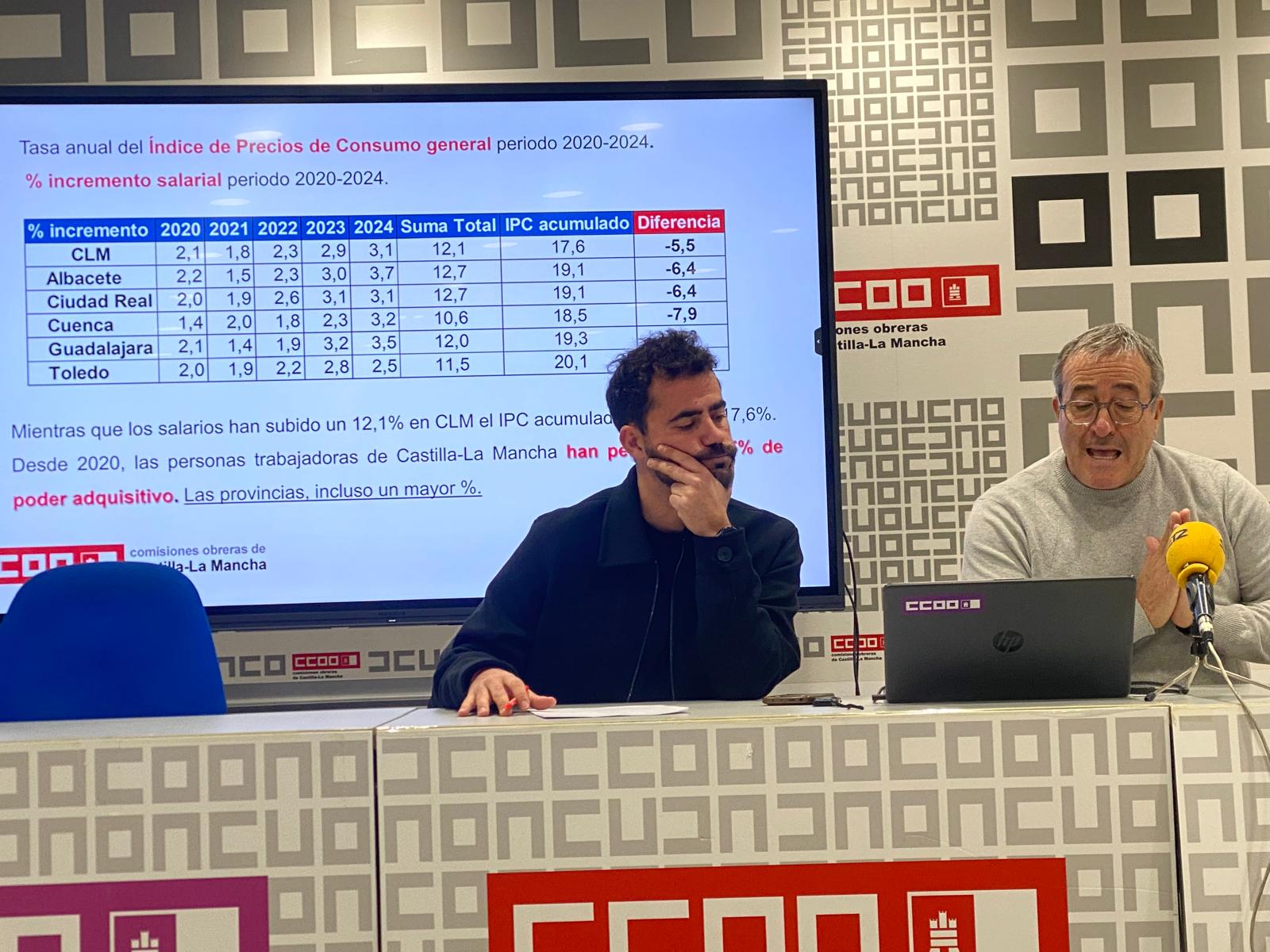 Javier Morales y Ángel León