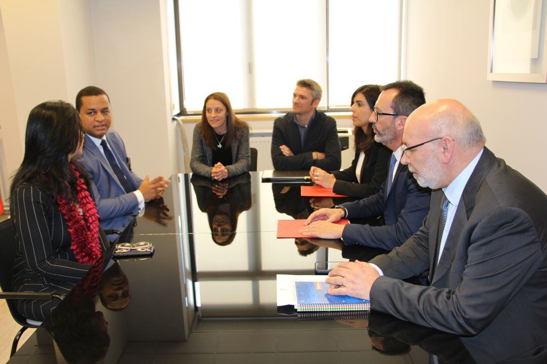 La reunió entre representants del Consell Nacional per a l’Adolescència i la Infància de la República Dominicana (Conani) i el ministeri d'Afers Socials andorrà.