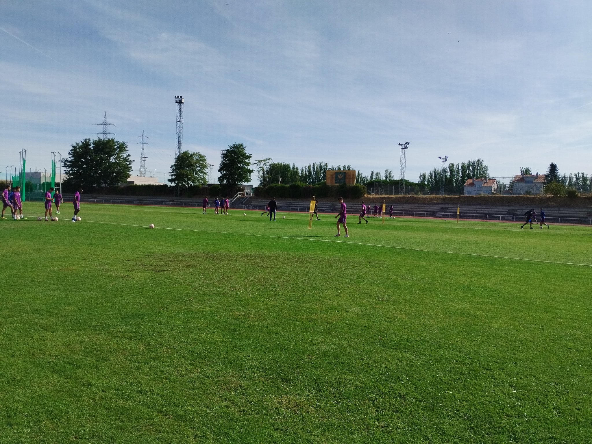 El terreno de juego de Las Pistas, esta semana en Salamanca/Cadena SER