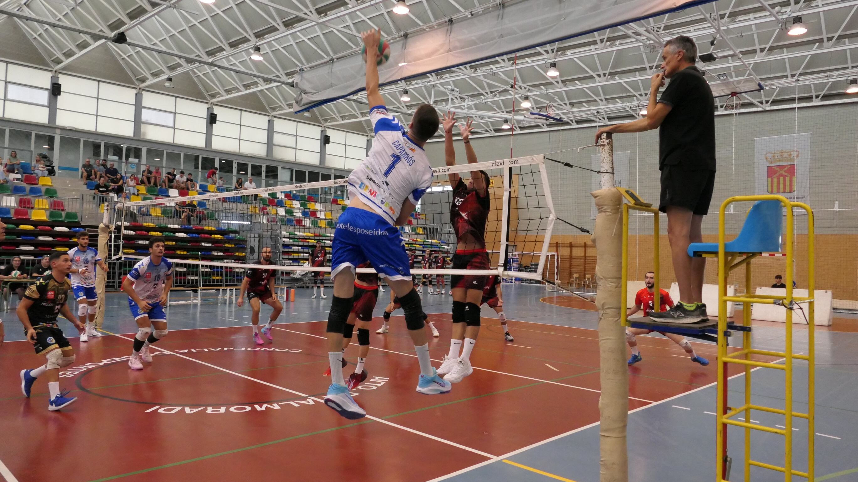 El próximo compromiso será este jueves 2 de octubre, a las 21.00 h en el Palau d’Esports de Benidorm