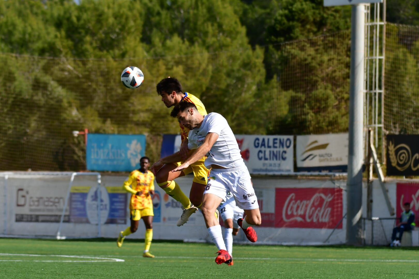 Imagen del partido jugado en Santa Eulària