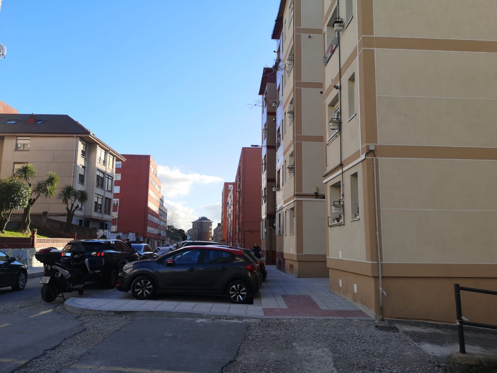 Calle Prado San Roque, en Santander.