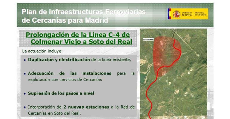 Proyecto de ampliación incluído en el Plan de Cercanías 2009-2015 (Gobierno de Zapatero)