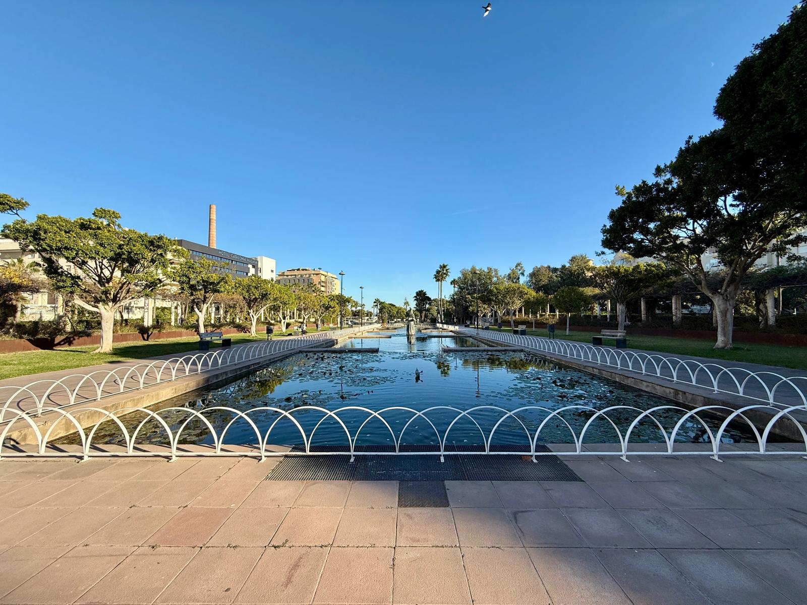 Parque del Oeste de Málaga en la actualidad