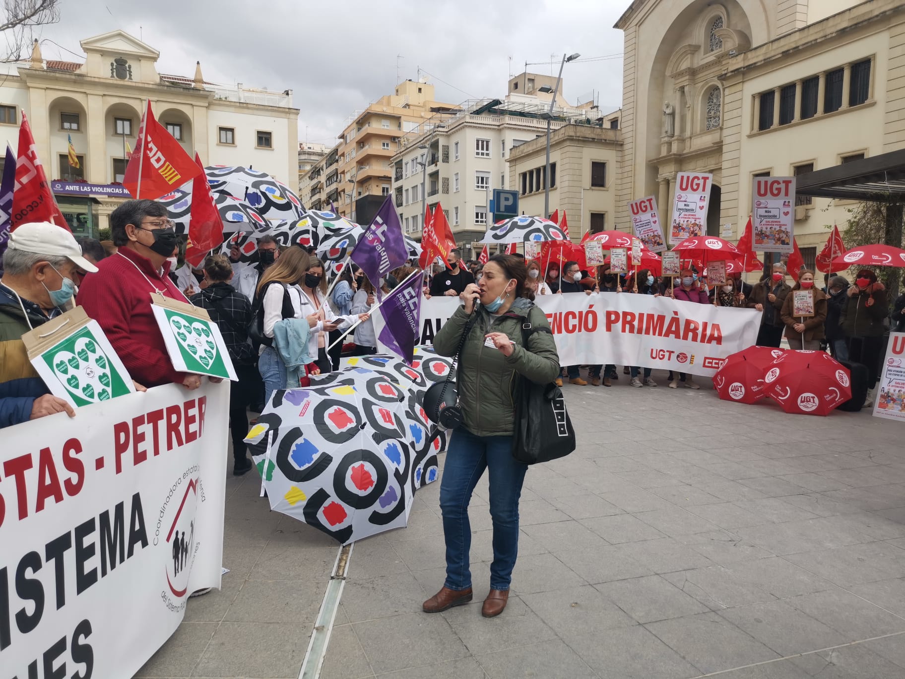 Concentración para salvar la Atención Primaria este domingo en la Plaza de la Montañeta de Alicante