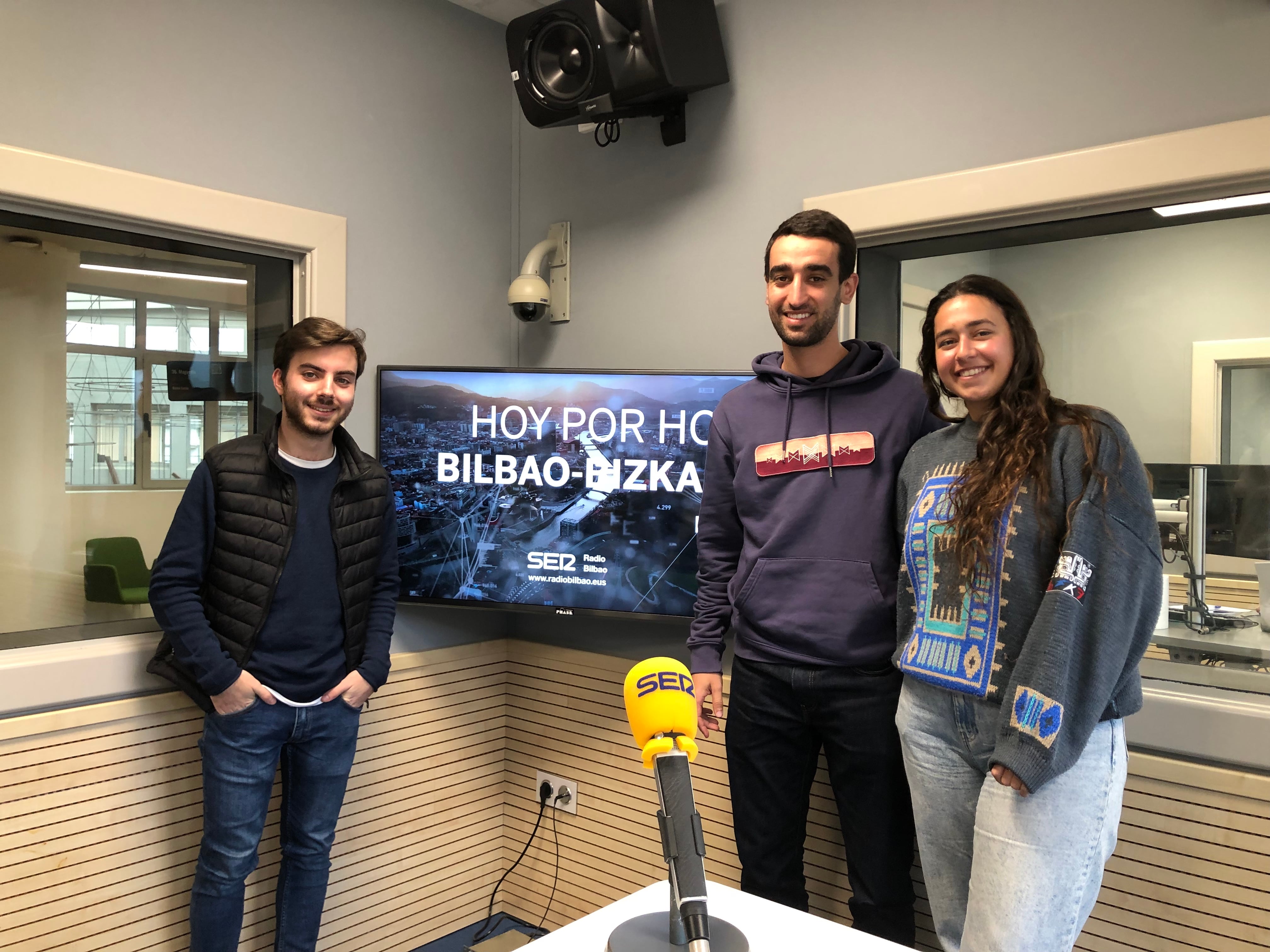 Fernando, Rocío y Xabier, participantes de The Future Game