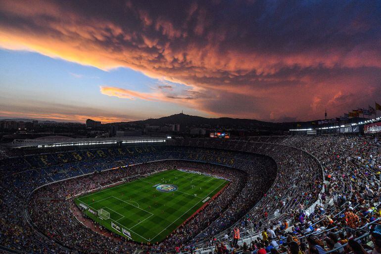 Vista general del Camp Nou