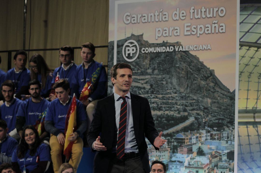 Presentación de los candidatos del PP de la Comunidad Valenciana para las elecciones municipales y autonómicas de mayo de 2019