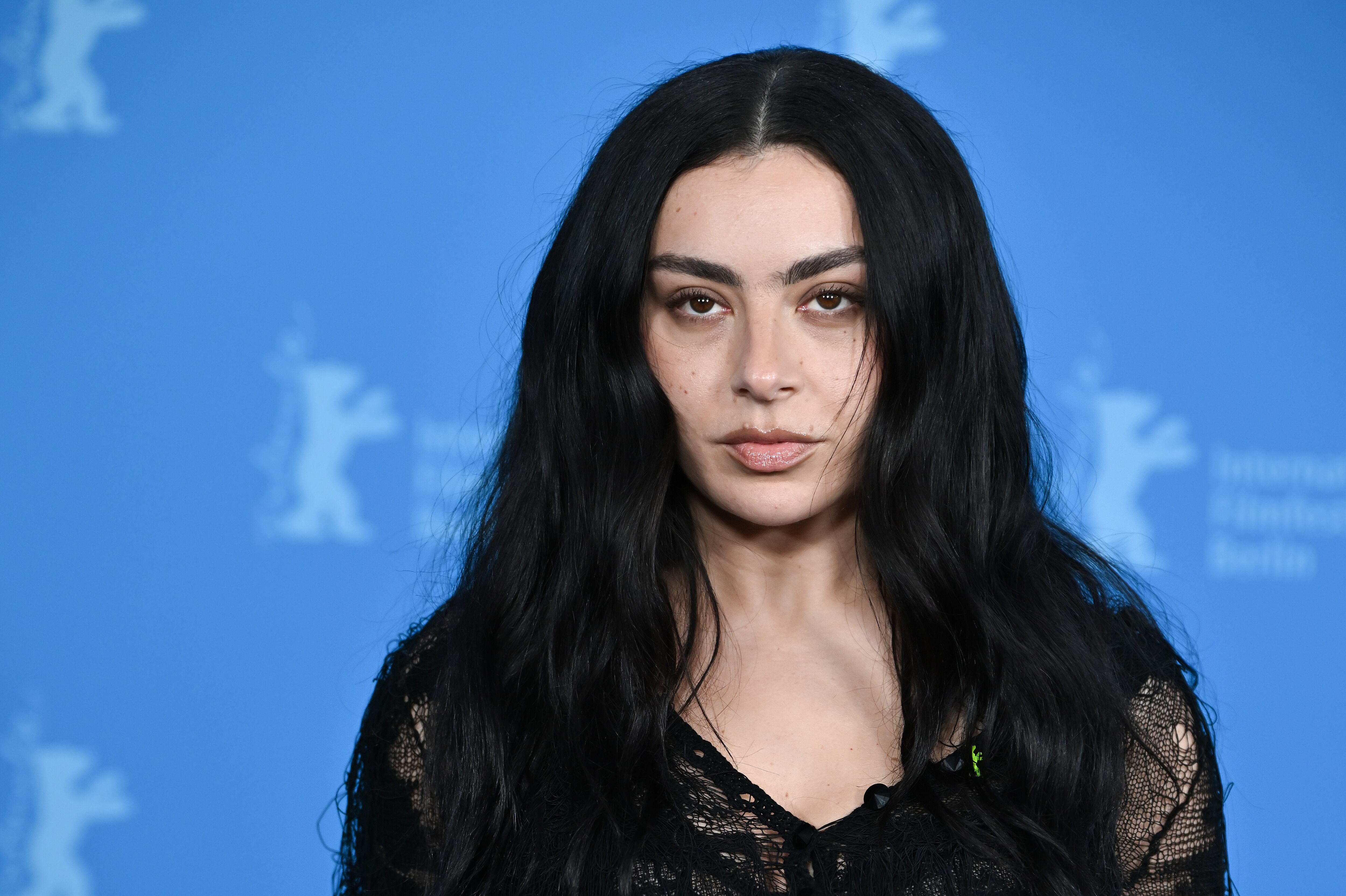BERLIN, GERMANY - FEBRUARY 14: Charli xcx poses at the "The Moment" photocall during the 76th Berlinale International Film Festival Berlin at Grand Hyatt Hotel on February 14, 2026 in Berlin, Germany. (Photo by Dominique Charriau/WireImage)