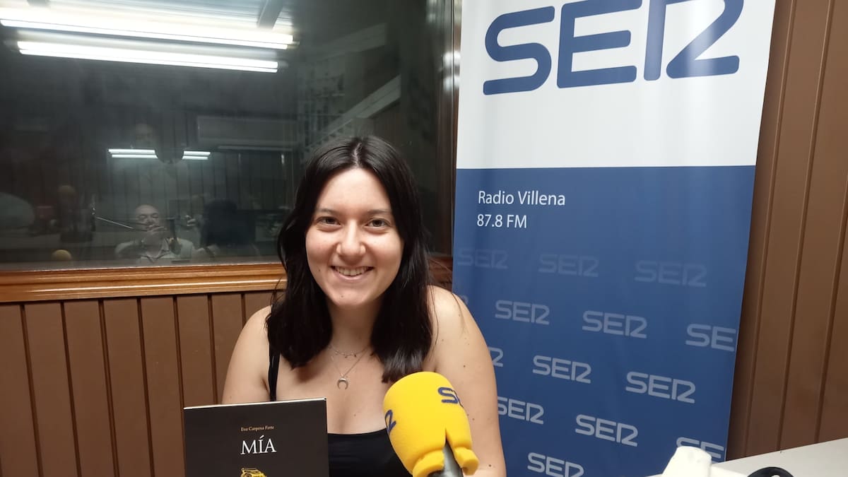 Eva Carpena Forte, en Radio Villena SER