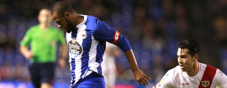 Sidnei, en el partido frente al Rayo