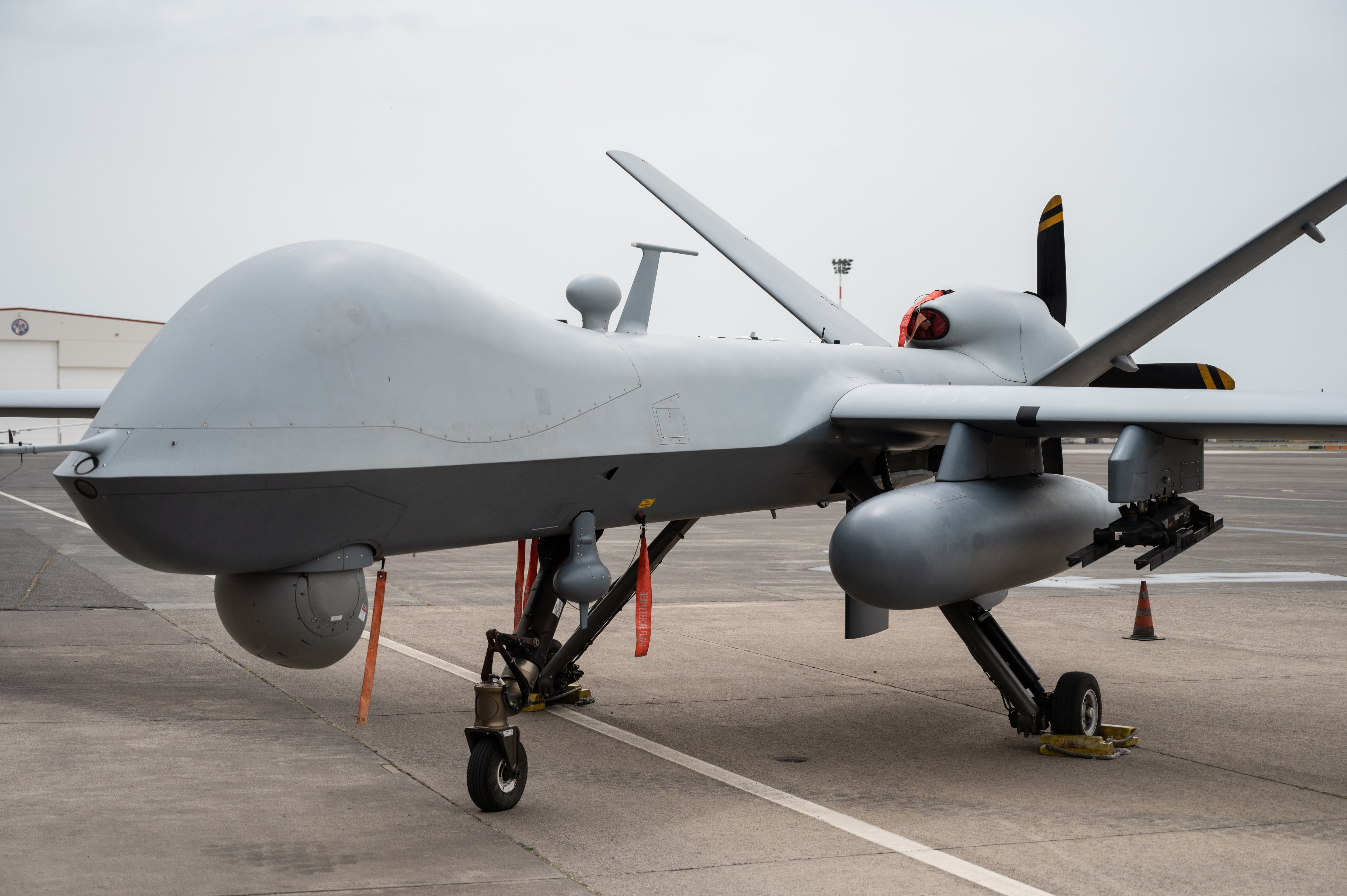 Un dron MQ-9 Reaper utilizado por el ejército de Estados Unidos