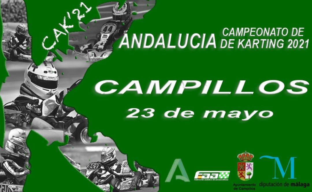 El Campeonato de Andalucía de Karting este domingo en Campillos (Málaga)