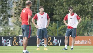 ATHLETIC ENTRENAMIENTO DE MARCOS E IRAOLA