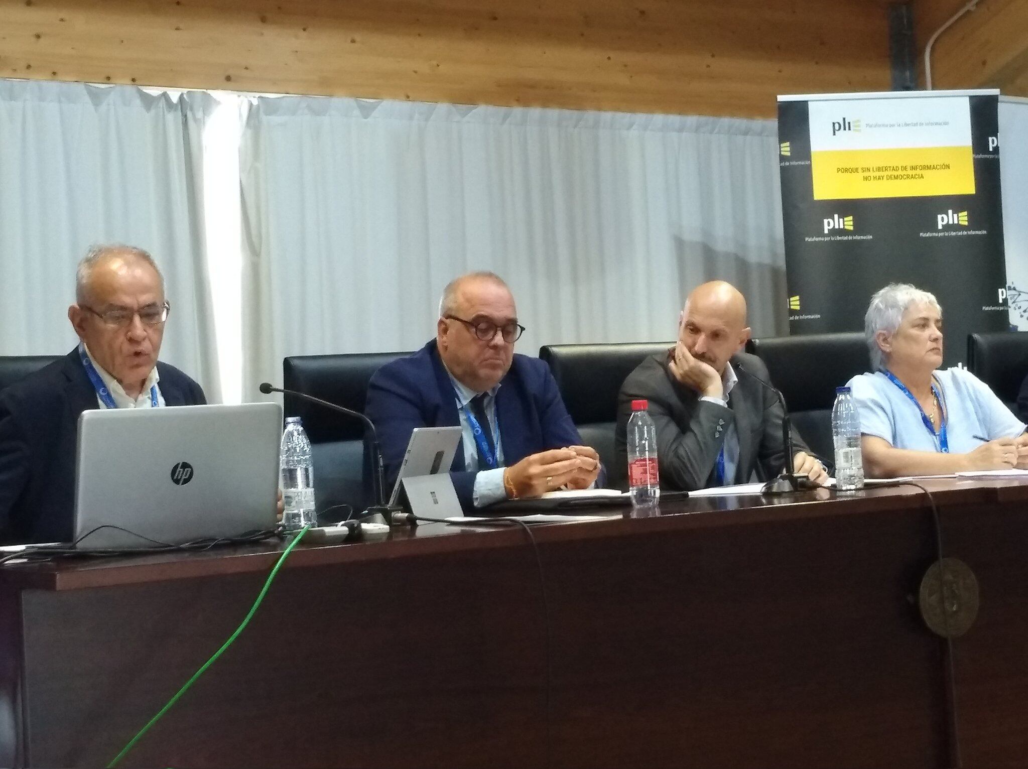 El presidente del Consejo de la Transparencia, Santiago Álvarez, en unas jornadas celebradas en Cartagena