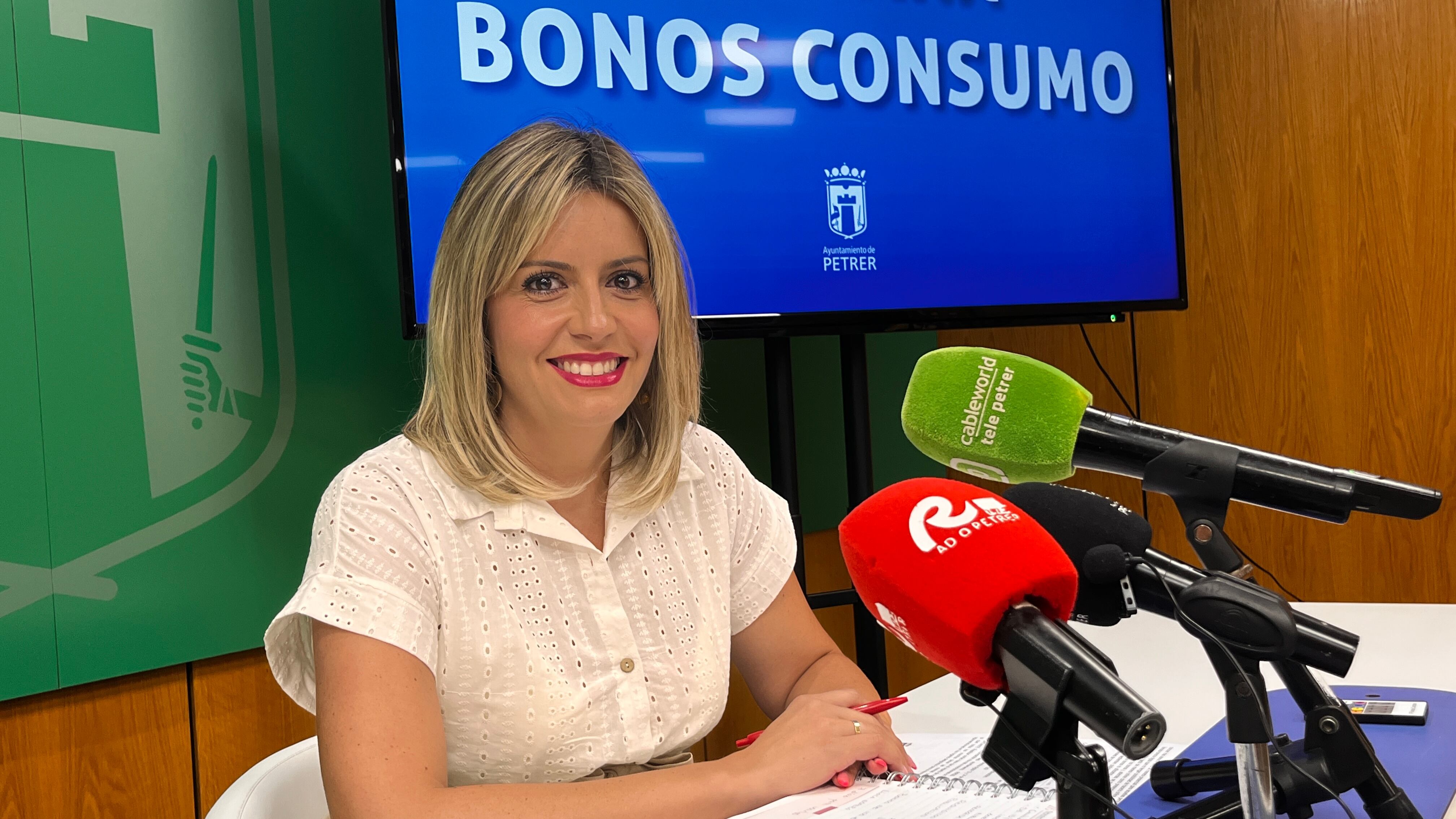 Aida Tortosa, concejala de comercio del Ayuntamiento de Petrer