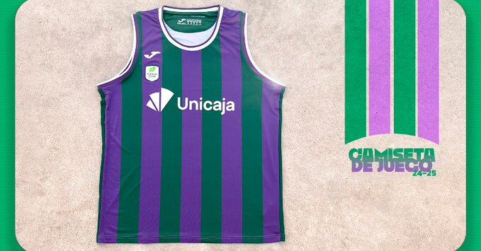 Primera equipación del Unicaja para la temporada 2024/2025/ Unicaja Photo Press