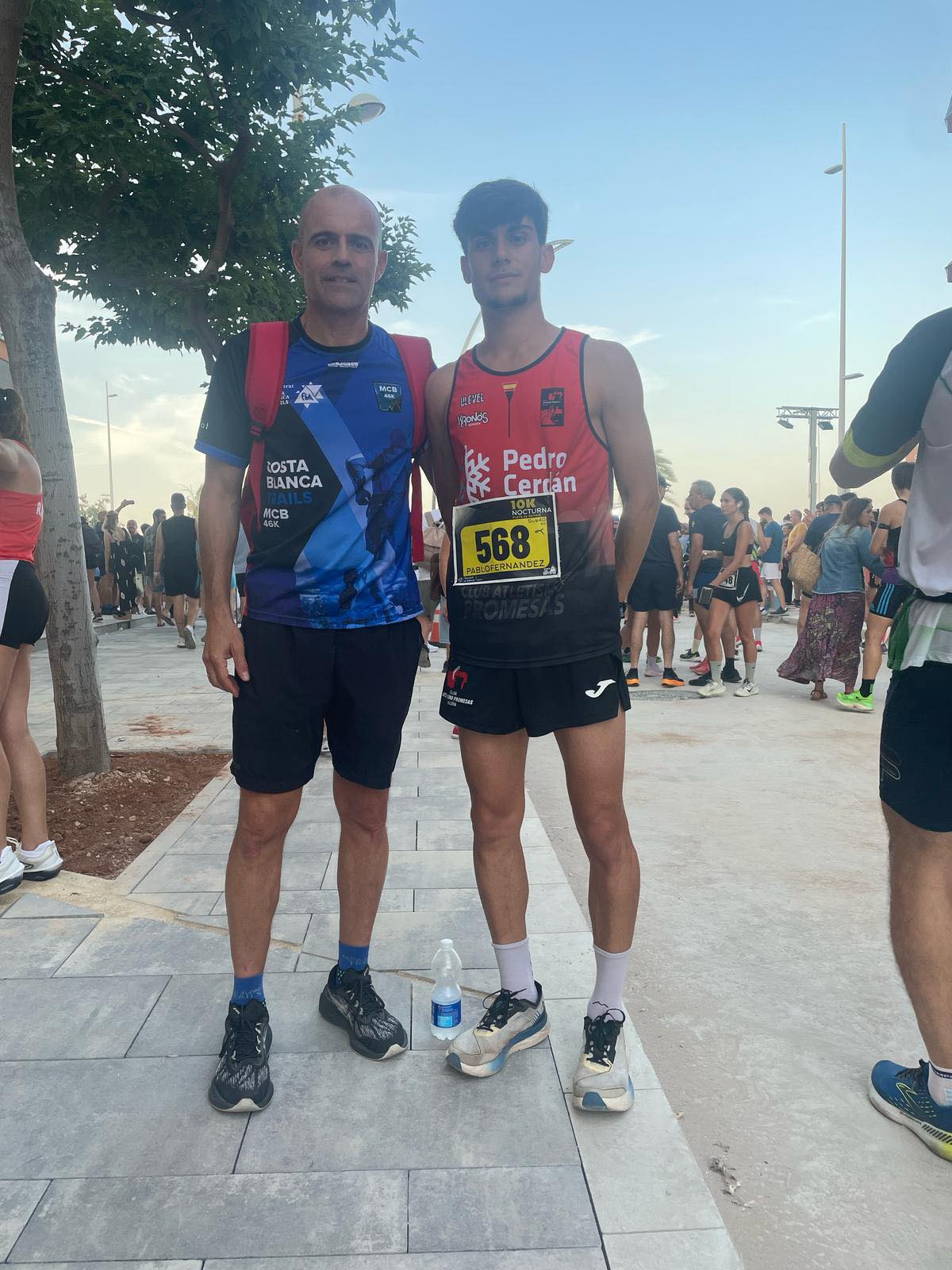 Momento de la competición