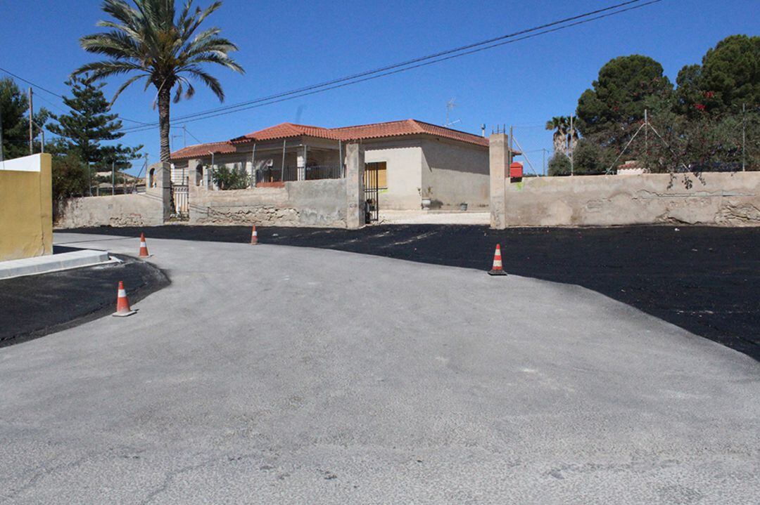 Camino adecuado en Novelda