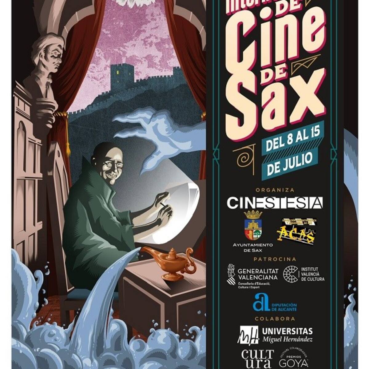 Raúl García, director, productor y profesor de cine, Premio a la Trayectoria en el Festival de Cine de Sax