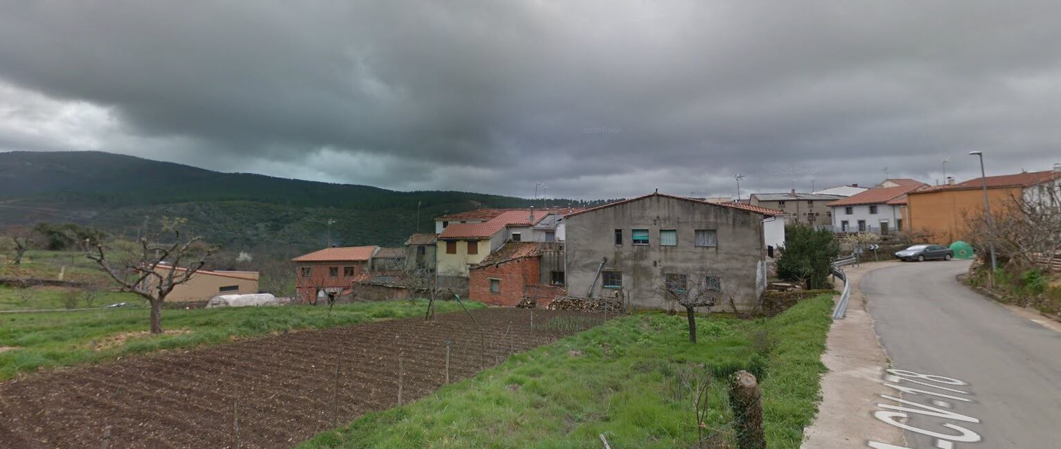 Entrada al municipio de Monsagro. Google Maps