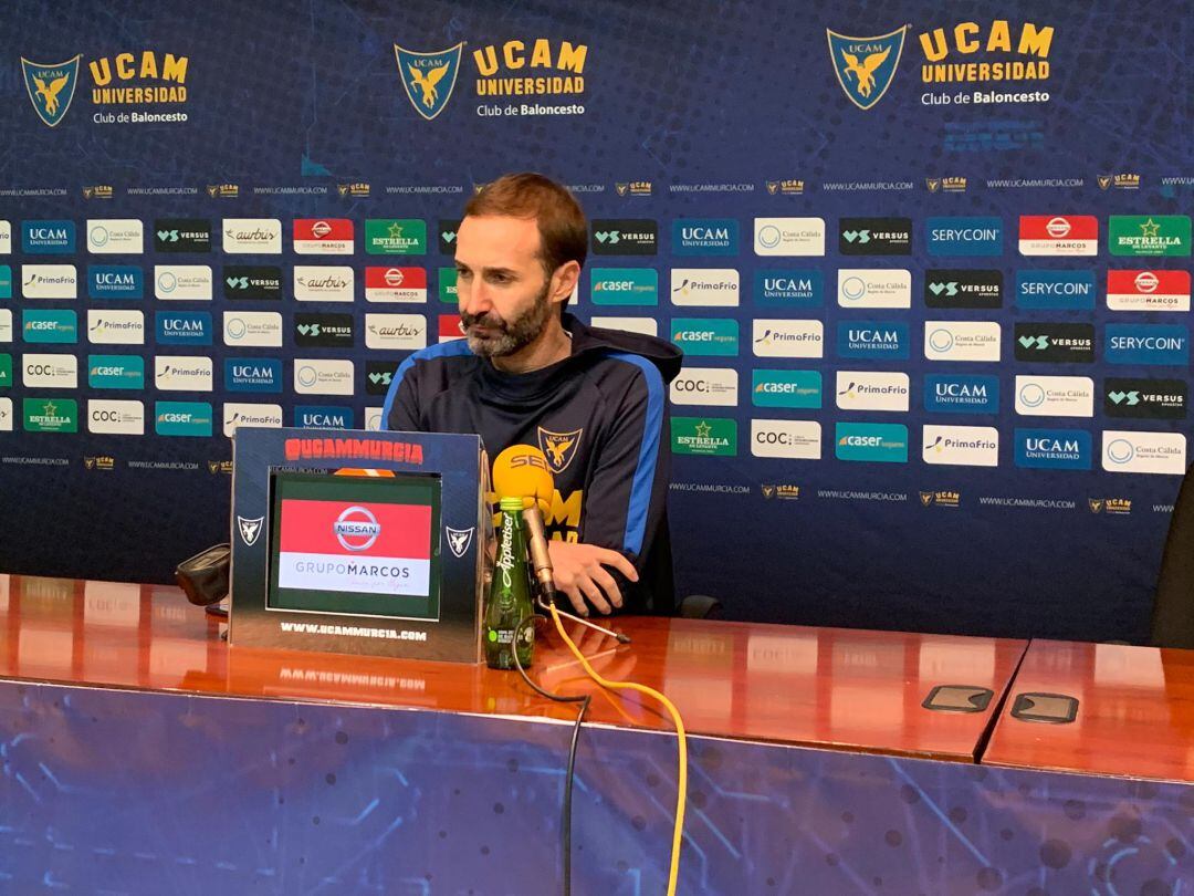 Sito Alonso, entrenador del UCAM Murcia CB