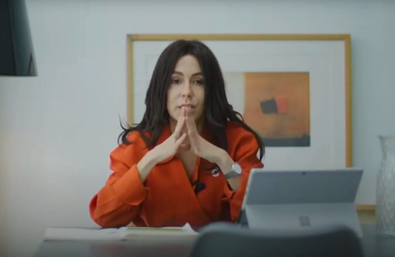 Isabel Pardo de Vera, en el discurso que se emitió en la Gala