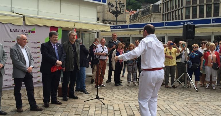 Acto de inauguración 46 Feria del Libro de Bilbao