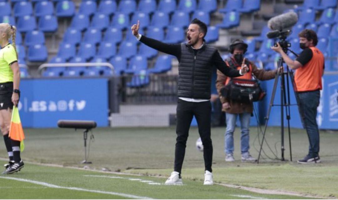 Rubén de la Barrera, durante un partido con el Deportivo de la Coruña