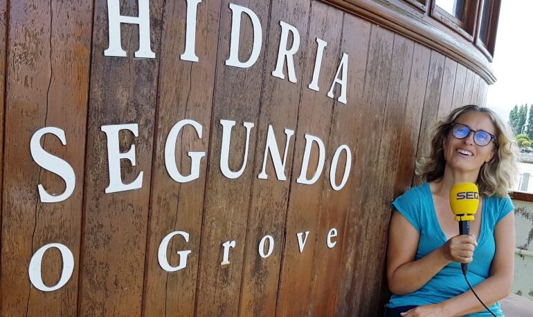 Sesé Otero y el Hidria II