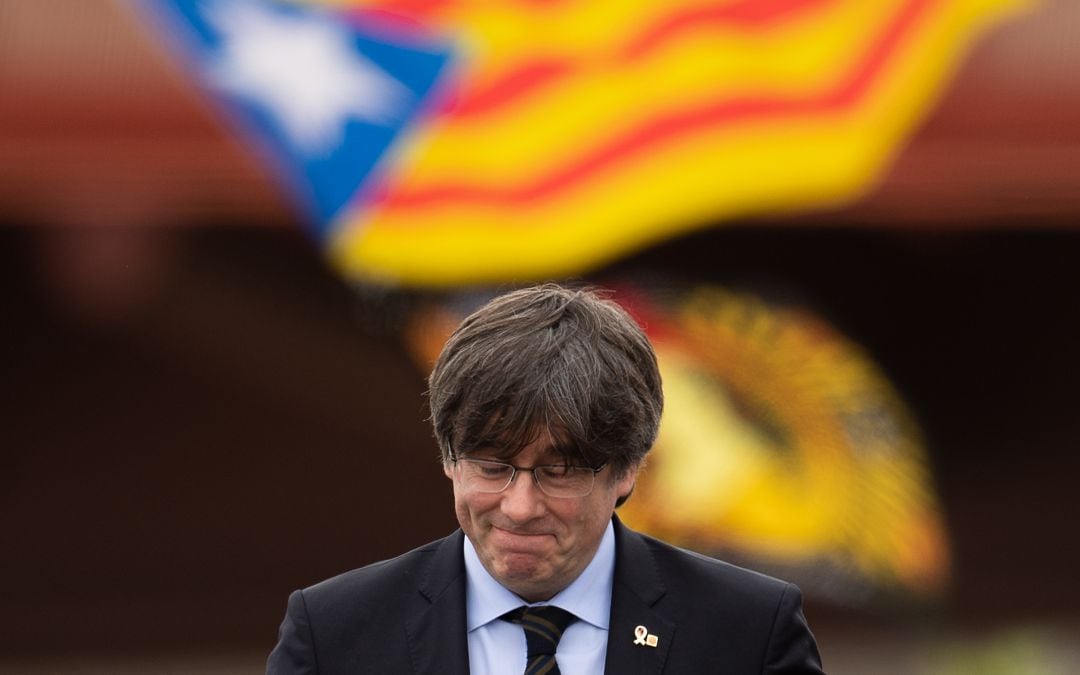 El expresident de la Generalitat de Cataluña Carles Puigdemont.