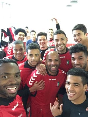 El selfie de la selección de Guinea Ecuatorial