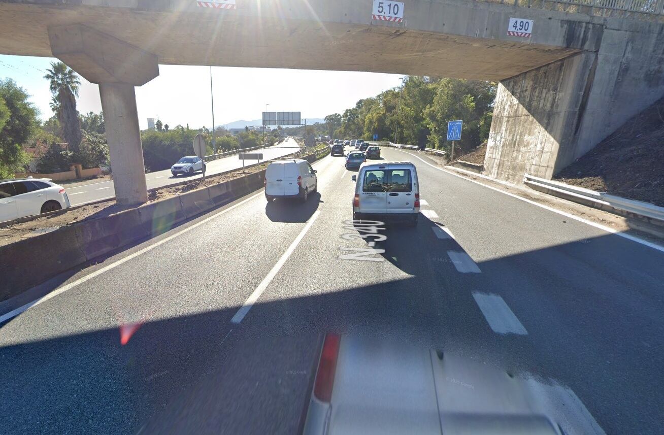 Lugar del accidente.