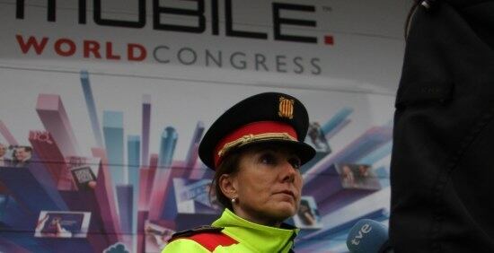 La cap de la Regió Metropolitana Sud, Cristina Manresa, a la seu del Mobile World Congress