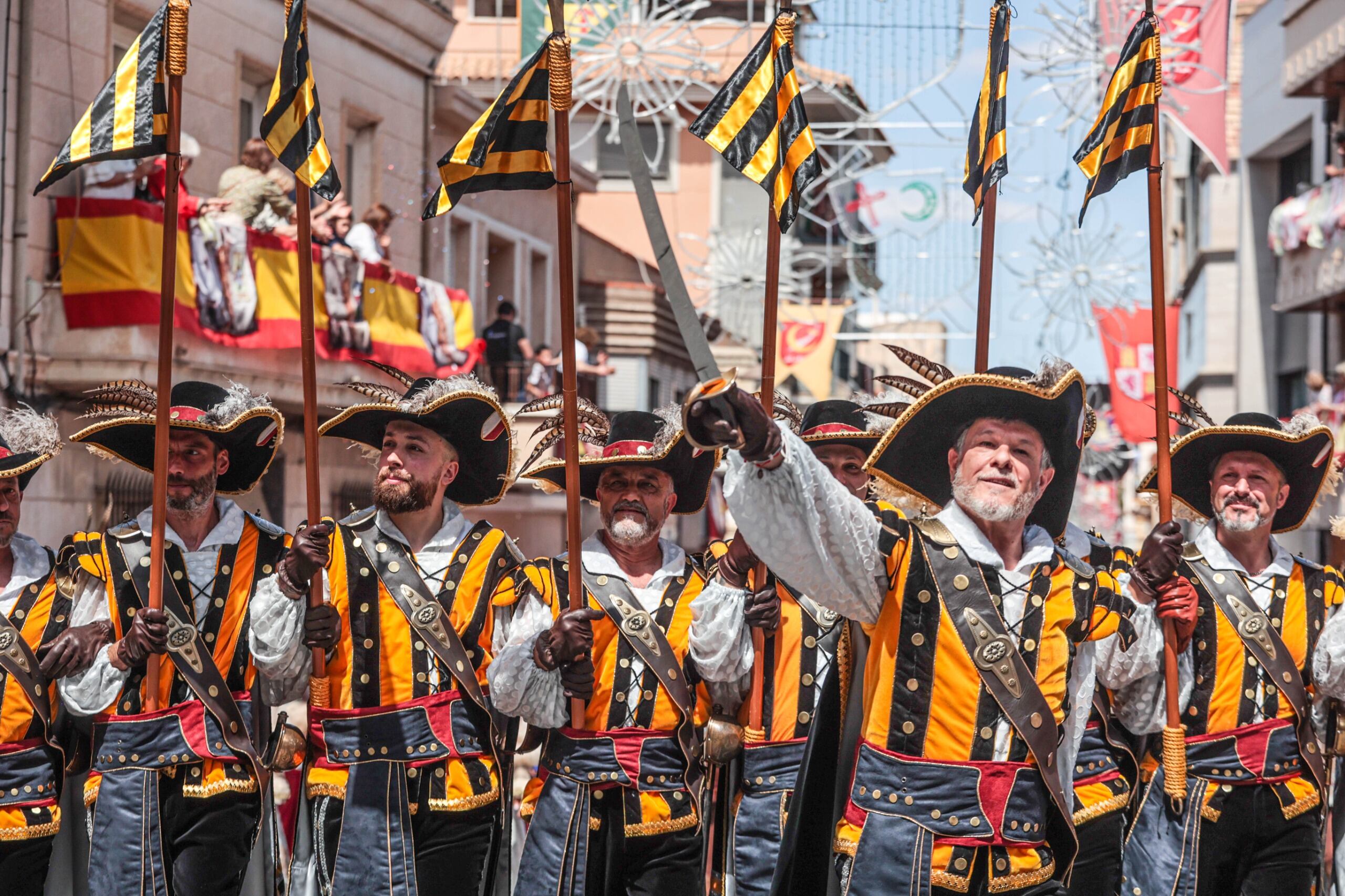 Imagen de archivo de la Entrada Cristiana en Petrer.