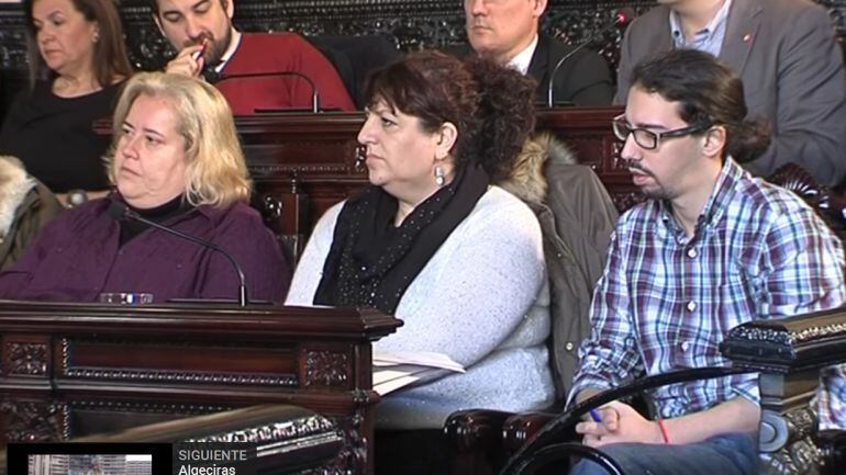 Concejales del Grupo Municipal "Algeciras, Sí se Puede"