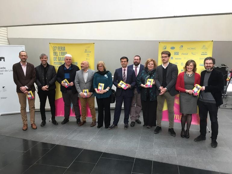 Presentación de la Feria del Libro de Granada del 2018