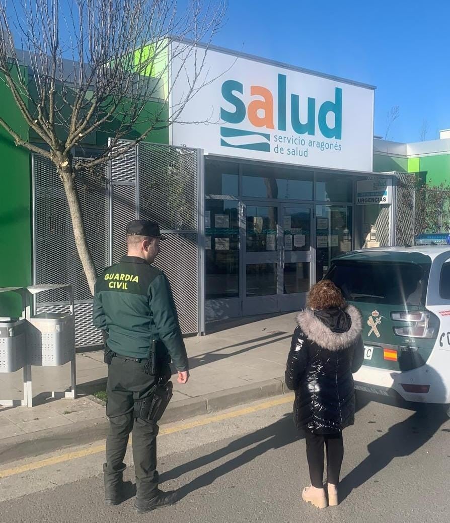 La Guardia Civil auxilió a una mujer de 86 años que se accidentó en su domicilio