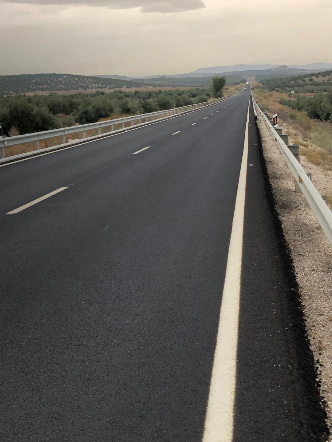 Mejoras en la señalización de la A-311 para dotar a dicha carretera de una mayor seguridad.