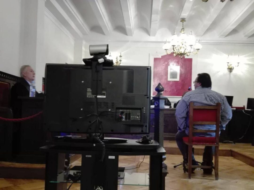 Momento del juicio por abusos sexuales en la Audiencia Provincial el pasado mes de diciembre