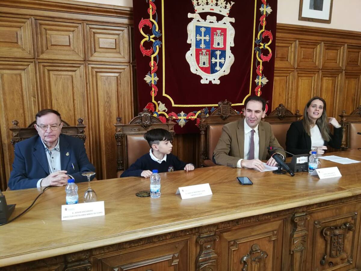 Carlos Martínez Lera, alumno del colegio Ave María, elegido Obispillo 2019