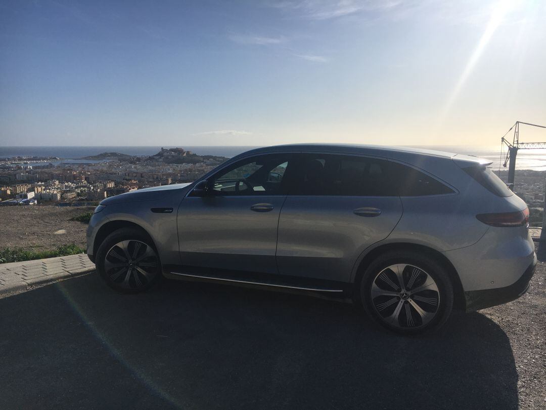 Imagen del nuevo modelo eléctrico de Mercedes-Benz