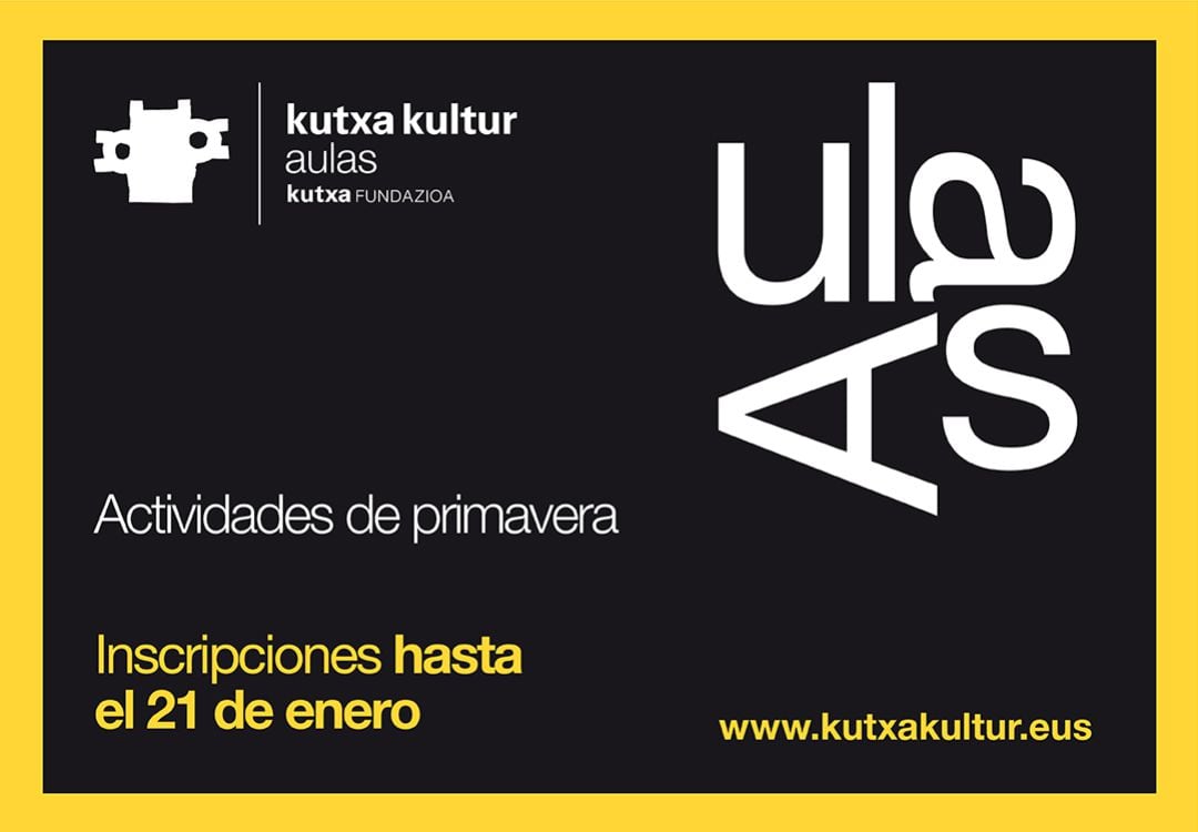 Aulas Kutxa Kultur primavera 2021