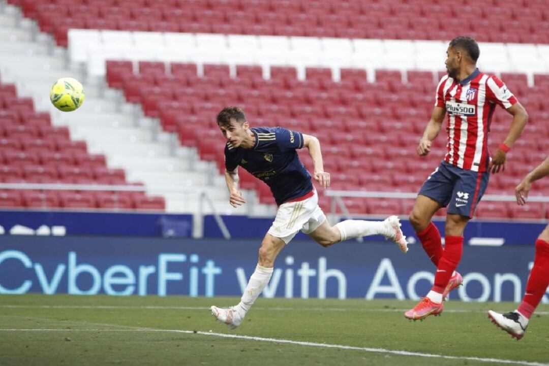 Budimir no faltó a su cita con el gol por tercera jornada consecutiva para adelantar a Osasuna en el Metropolitano 