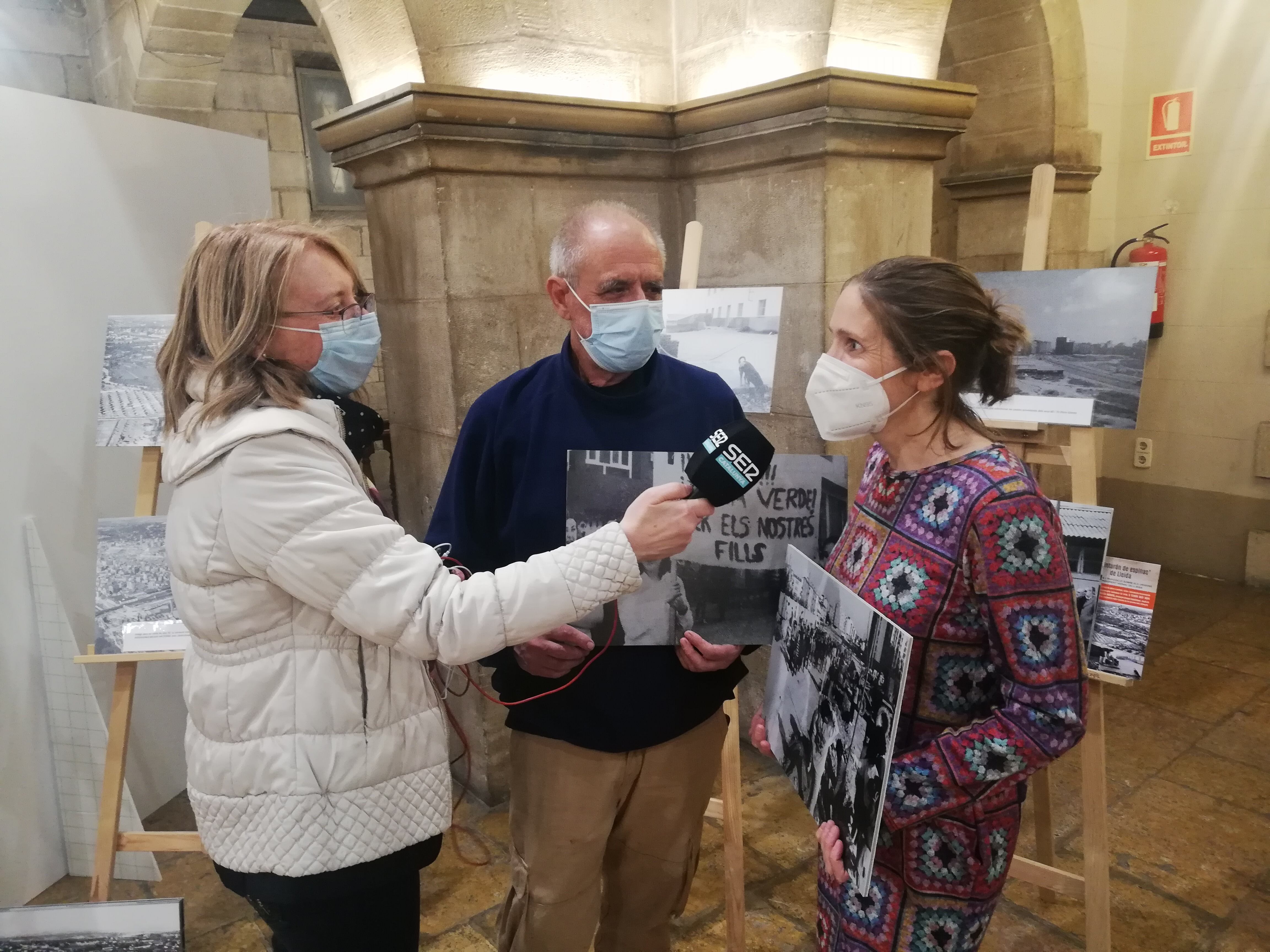 Entrevista amb l'Àngels Torrelles i Toni Baró.